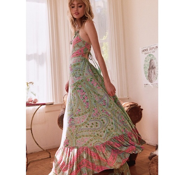Spell Dresses & Skirts - Spell & The Gypsy City Lights Strappy Maxi
